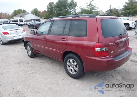2006 Toyota Highlander V6 z USA, uszkodzony, nr VIN JTEDP21A860091555